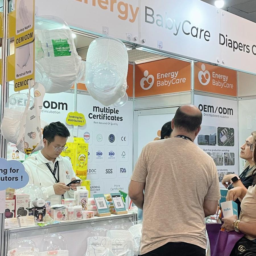عرض Momotaro في Brazil Baby & Maternity Expo: مشاركة رعاية حفاضات موثوق بها مع العالم