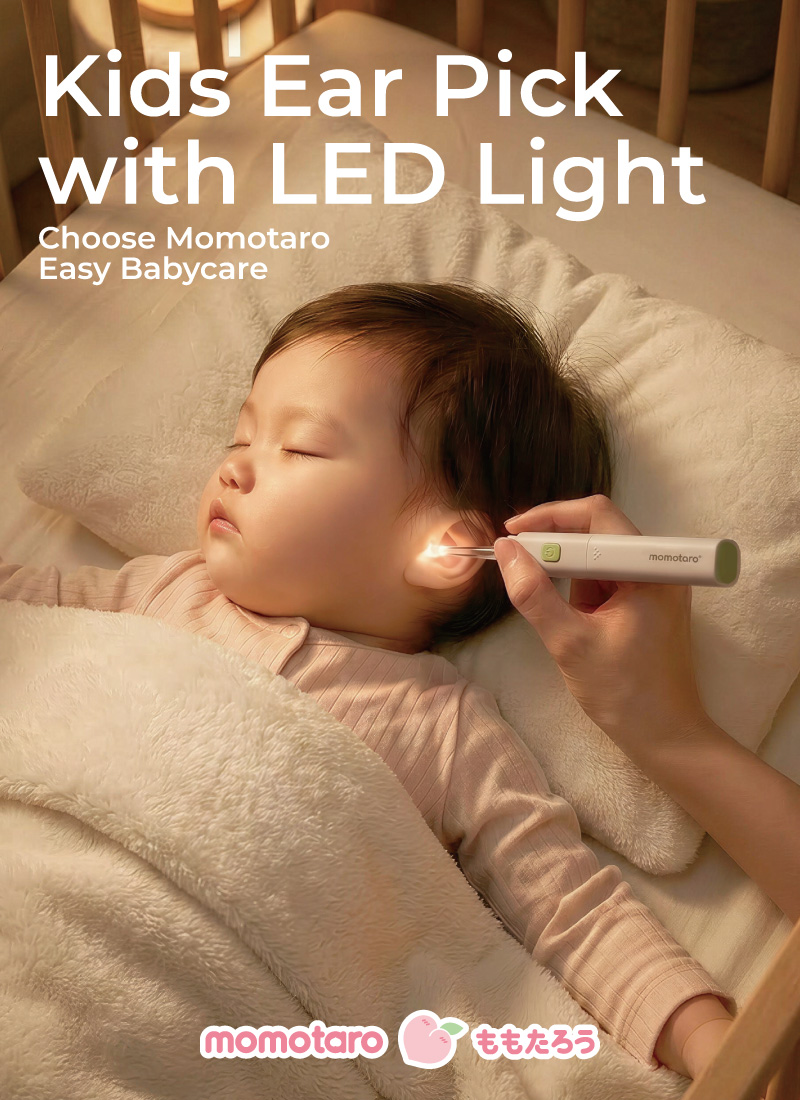 اختيار الأذن للأطفال مع ضوء LED: حل لطيف ومريح للعناية بالأذن